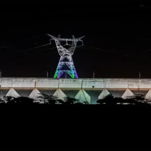 Itaipu iluminada Especial - somente ãs sextas e sábados